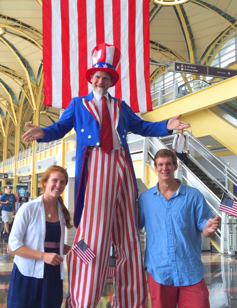 Rich Potter as Uncle Sam